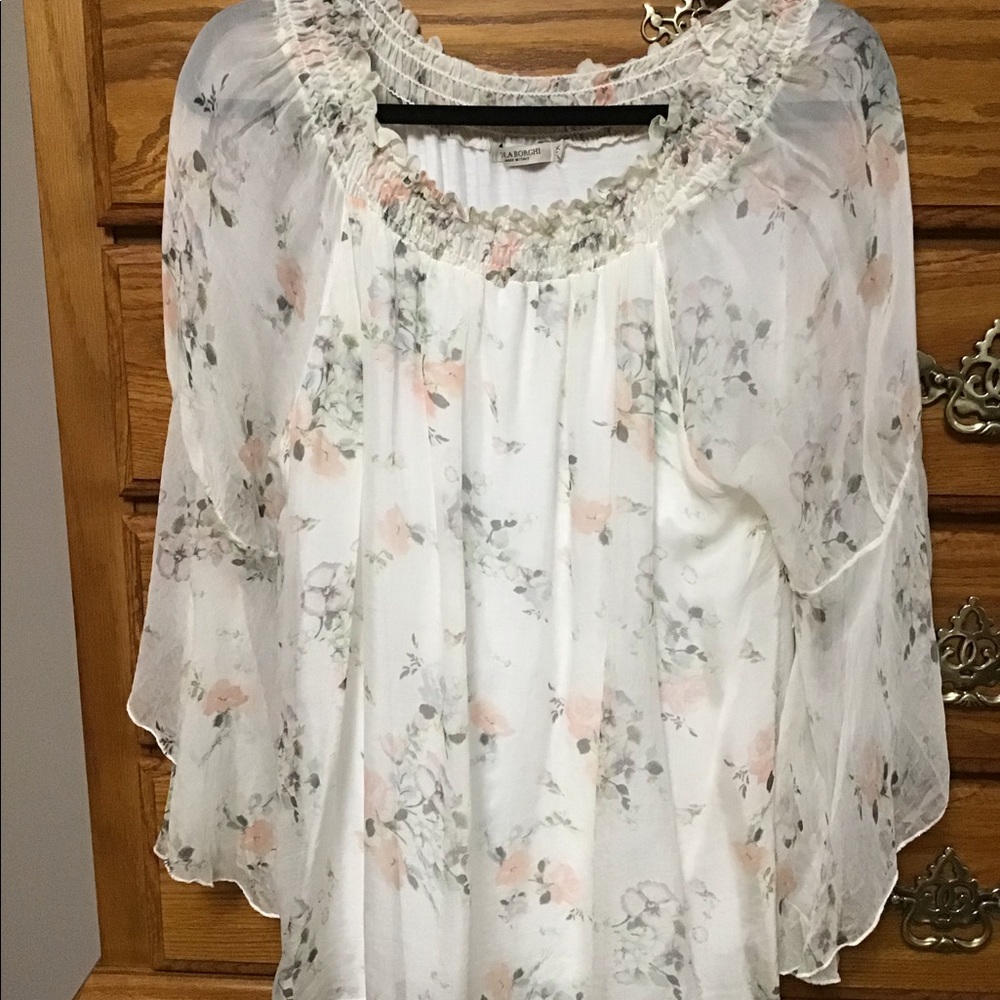 Women’s blouse by Viola Borgnine Sz 1X